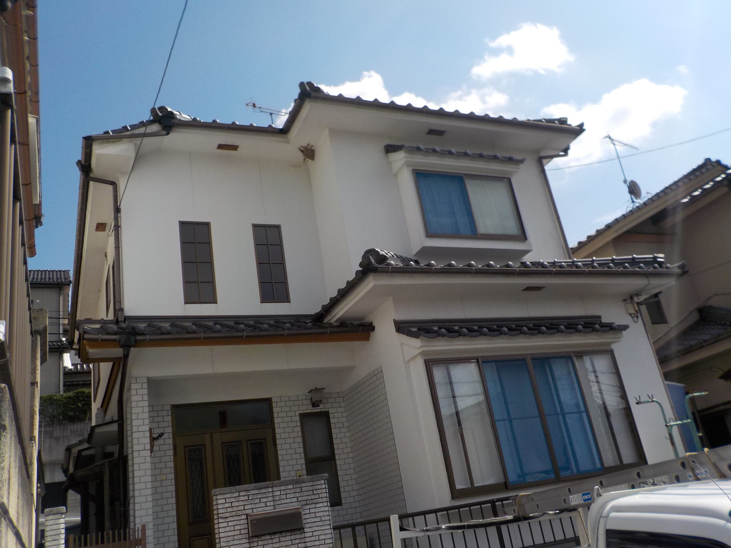 広島市佐伯区外壁塗装1　施工前